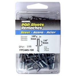 100-Pack Medium Steel Rivets Fashion