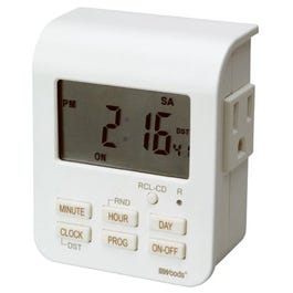 7-Day 2-Outlet Digital Heavy Duty Timer For Discount