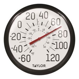 13-1 4-Inch Diameter White Outdoor Dial Thermometer Hot on Sale