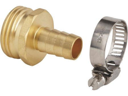 Best Garden 1 2 In. Male Brass Hose End Repair Hose Coupling Cheap