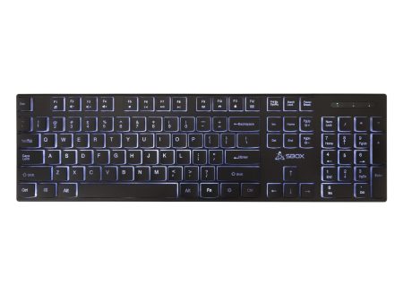 Sbox K-22 Keyboard US Black For Sale