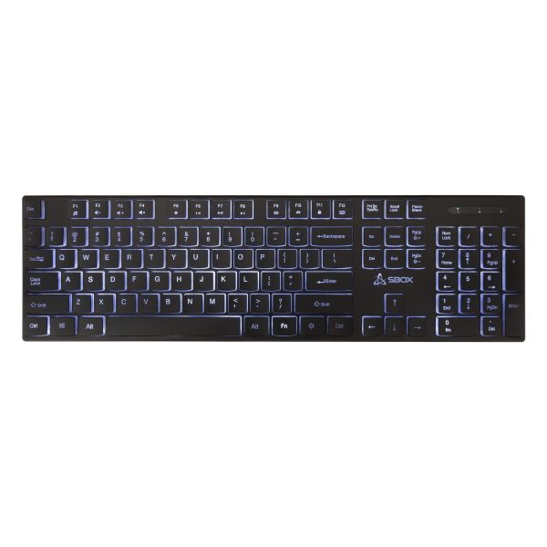 Sbox K-22 Keyboard US Black For Sale