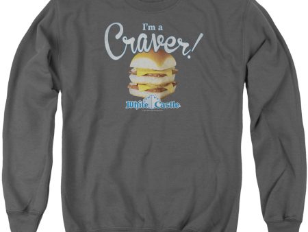 WHITE CASTLE : CRAVER ADULT CREW NECK SWEATSHIRT CHARCOAL SM Online