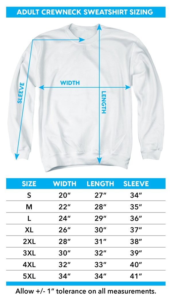 WHITE CASTLE : 12 CENTS ADULT CREW NECK SWEATSHIRT WHITE LG For Cheap