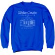 WHITE CASTLE : BY THE SACK ADULT CREW SWEAT Royal Blue 2X Online now