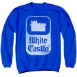 WHITE CASTLE : CLASSIC LOGO ADULT CREW SWEAT Royal Blue XL Discount