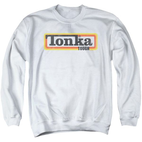 TONKA : TONKA BOXED SIGN ADULT CREW SWEAT White XL Fashion