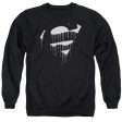 SUPERMAN : DRIPPING SHIELD ADULT CREW NECK SWEATSHIRT BLACK XL Online